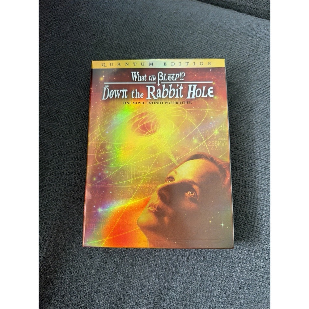 What the Bleep!? Down the Rabbit Hole DVD 2006 Quantum 3-Disc Marlee Matlin